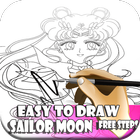 Icona Easy To Draw Sailor Moon Kids
