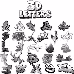 Einfache 3D Beschriftung Desig APK Herunterladen