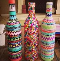 Easy Bottle Crafting Ideas Affiche