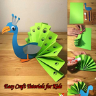 Easy craft tutorials for kids icon