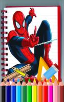 Learn How To Draw Spider Man Easy Steps screenshot 1