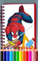 Learn How To Draw Spider Man Easy Steps 스크린샷 2