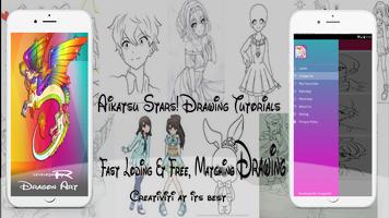 Learn How to Draw Aikatsu Stars all characters penulis hantaran