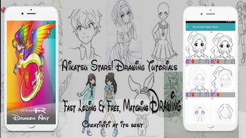 Learn How to Draw Aikatsu Stars all characters capture d'écran 1