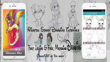Learn How to Draw Aikatsu Stars all characters Ekran Görüntüsü 2