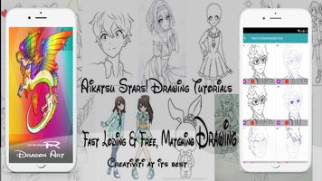 Learn How to Draw Aikatsu Stars all characters Ekran Görüntüsü 3