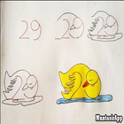 Icona facile di disegno per bambini