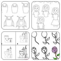 Easy Drawing for Kids ภาพหน้าจอ 1