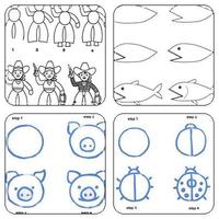 Easy Drawing for Kids ภาพหน้าจอ 3
