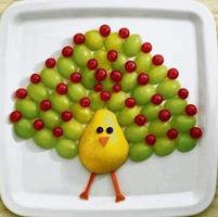 Easy Fruit Carving Ideas پوسٹر