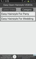 Easy Open Hairstyle VIDEOs syot layar 2