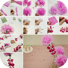 Easy Paper Flower Tutorial simgesi