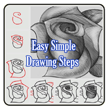 Easy Simple Drawing Steps
