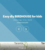 Easy diy BIRDHOUSE for kids Affiche