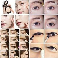 Easy korean makeup tutorial Affiche