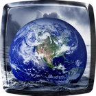 Earth Live Wallpaper-icoon