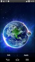 पृथ्वी लाइव वॉलपेपर स्क्रीनशॉट 2