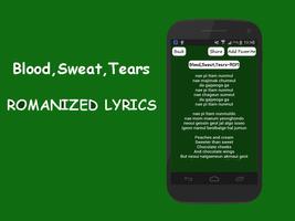 K-POP : ARMY LYRICS syot layar 2