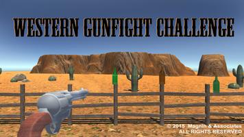 Western Gunfight Challenge الملصق