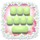 Temas de teclado floral icono