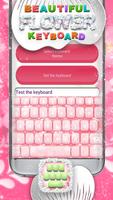 Temas de teclado floral captura de pantalla 2