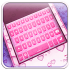 Cute Pink Keyboard Themes آئیکن