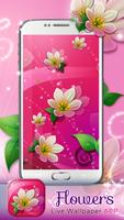 Flowers Live Wallpaper App 스크린샷 1