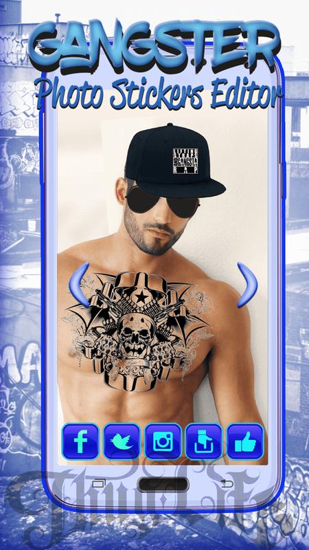 Gangster Photo Stickers Editor APK Download - Free ...