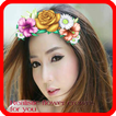 Editor sticker flower crown