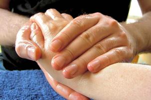 Techniques de massage des mains Affiche