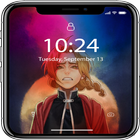 Edward Elric Fullmetal Alchemist lock screen ícone