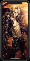 Edward Elric Fullmetal Alchemist lock screen स्क्रीनशॉट 1