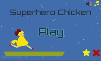 SuperHero Chicken Affiche