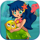 Bubble seaworld. Shooter game. icon