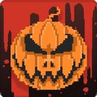 Pixel Horror Bubble Slayer icône