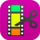Video Editor - cut & paste-icoon