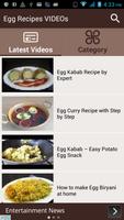 Egg Recipes VIDEOs capture d'écran 1