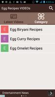 Egg Recipes VIDEOs capture d'écran 2