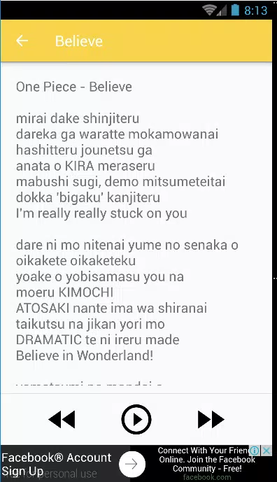 Download do APK de One piece Openning : all Song & lyrics para Android