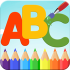 Learn Alphabet Coloring Book-icoon