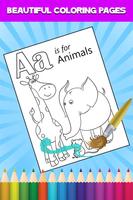 Learn Alphabet Coloring Book poster