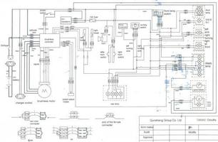 Sketch Electric Scooter Diagram Wiring 스크린샷 1