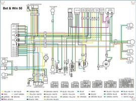 Sketch Electric Scooter Diagram Wiring اسکرین شاٹ 2