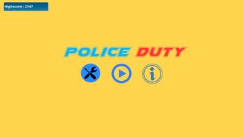 Police Duty Affiche