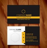 elegant business card design capture d'écran 3