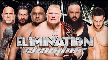 Elimination Chamber – WWE Elimination Chamber plakat