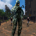 Combat Zombie Battlegrounds Ops Survival Shooting icône