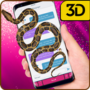 Змея на экране APK