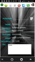 Contat Phone - Contato Celular الملصق