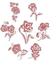 Embroidery Pattern Idea постер